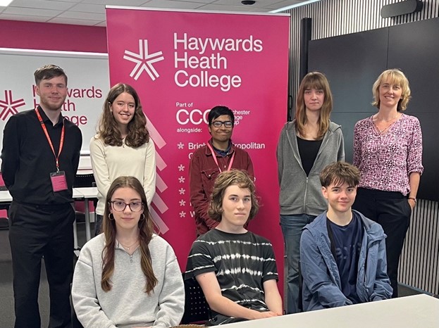 Students at Haywards Heath College have received the Industrial Gold Cadets Award